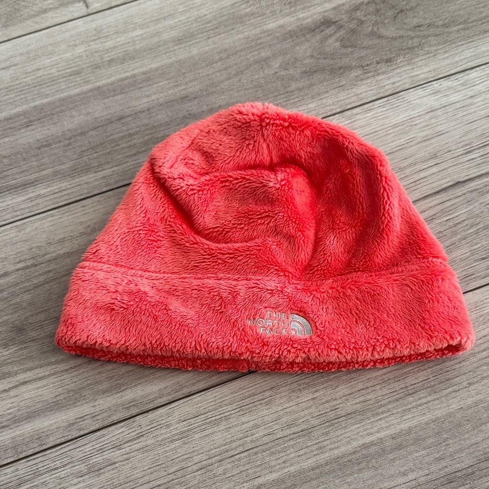 The North Face Denali Thermal Fleece Bright Orange/Coral Beanie OS